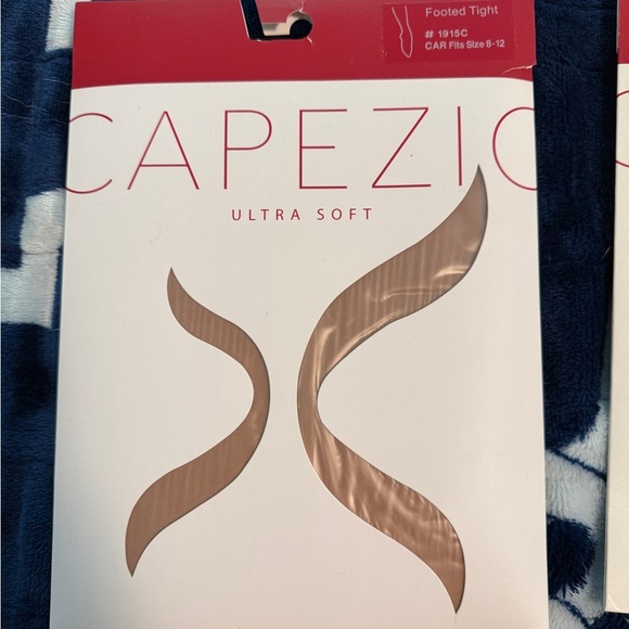 Capezio Ultra Soft Footed Tights in Tan - Picture 2 of 3